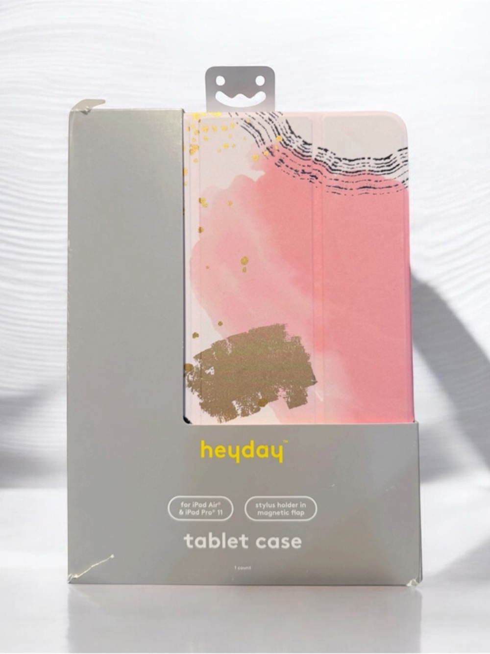 heyday Pink Watercolor Tablet Case for iPad Air & iPad Pro 11